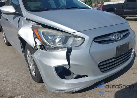 2012 Hyundai Accent Gls from USA, damaged, VIN KMHCT4AE6CU064445